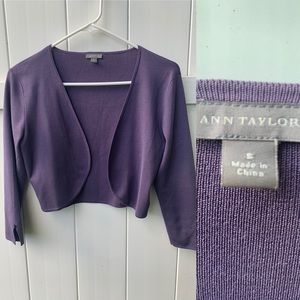 🌻3/25 Ann Taylor cropped cardigan